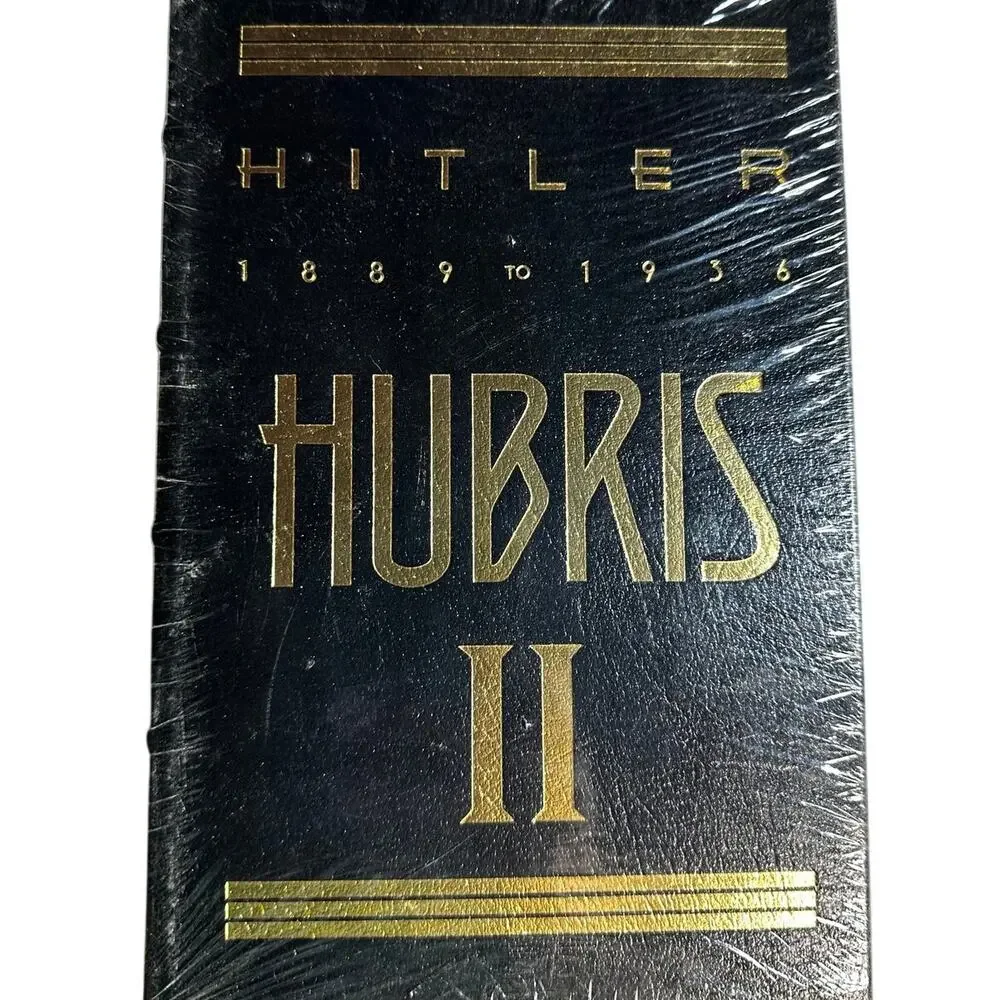Easton Press Ian Kershaw Hitler Hubris Nemesis 4 Vol Leather Set NEW SEALED